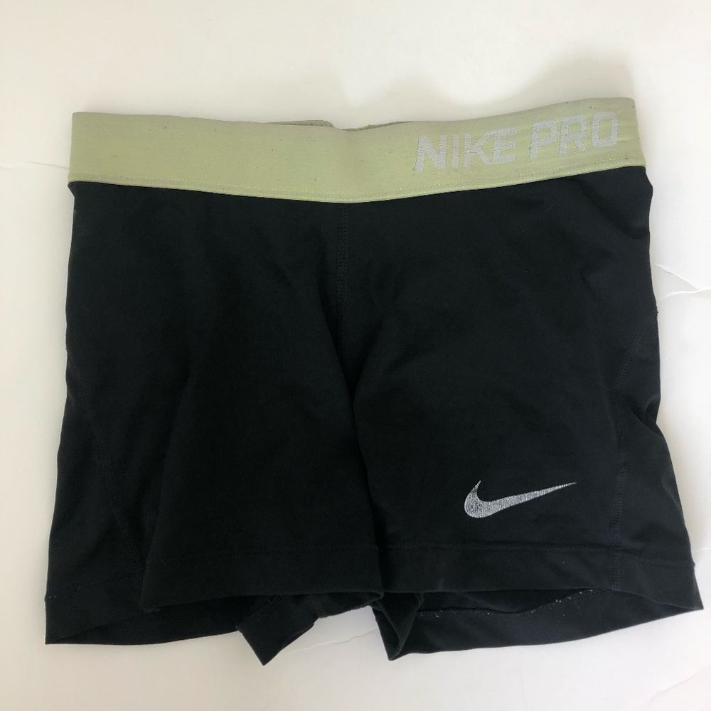 Nike Pro Running Shorts Black